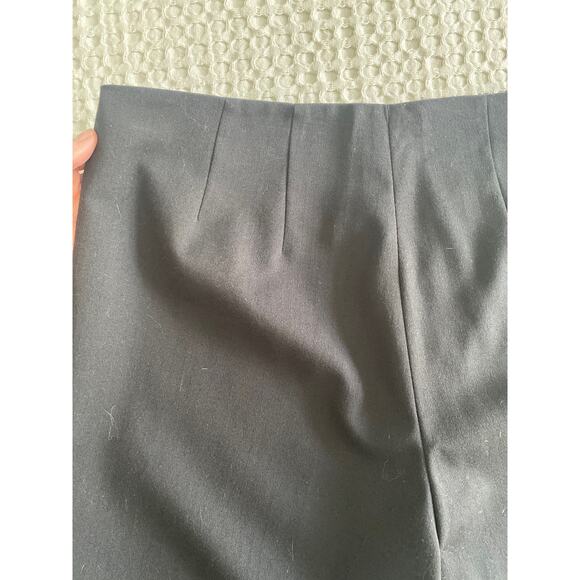 Atelier Women’s Black Flat Front Seam Ankle Pants‎ Sz 4 - Picture 11 of 11